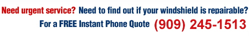 Loma Linda Windshield Repair and Replacement | 909-245-1513